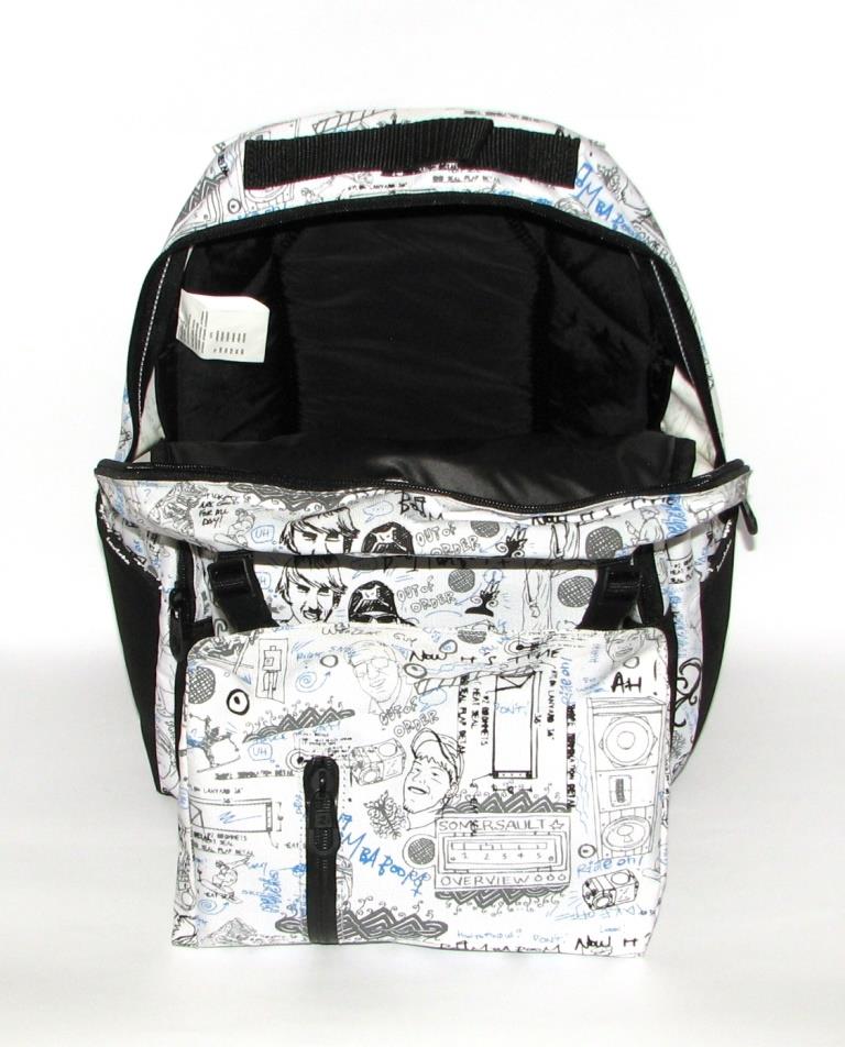 Рюкзак INVICTA SOFT B.PACK ALLOVER white Рюкзак INVICTA SOFT B.PACK ALLOVER white